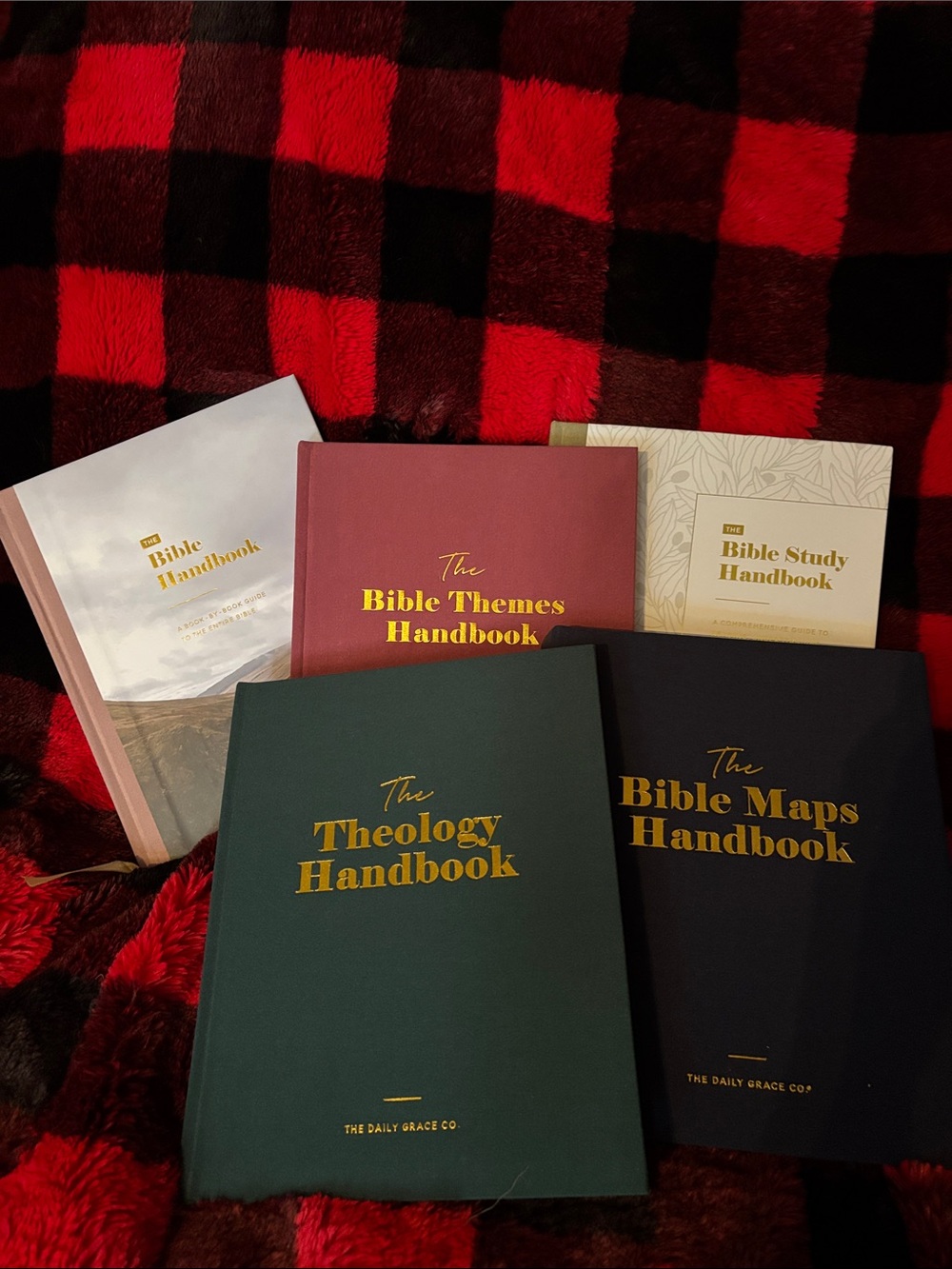 Bible Study Handbook Set - Green, Black, Red, Cream, Maroon Covers